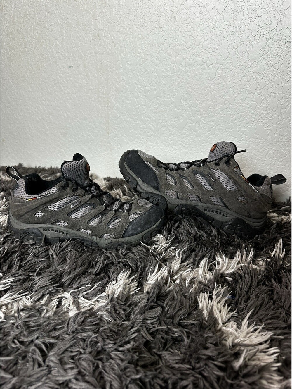 Merrell Moab Waterproof Hiking Shoes Beluga Grey J88629W Men Size 10.5